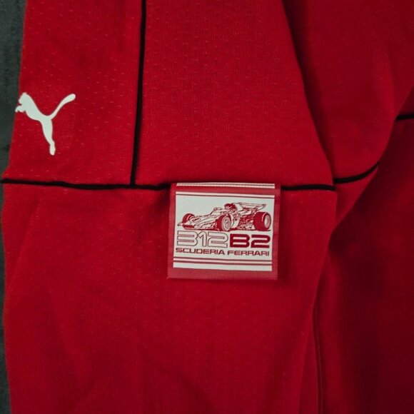 Puma Ferrari Race Hooded Sweat Jacket Zip Up 312 B2 Formula 1 Medium *NWT* - Picture 3 of 10